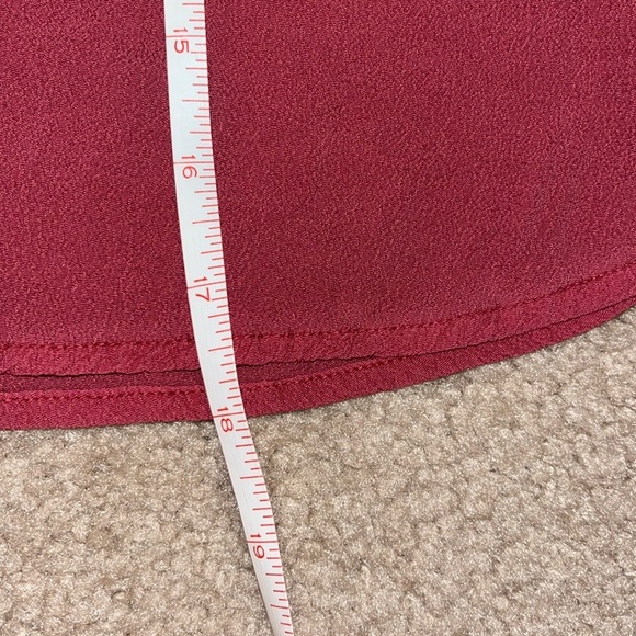 Anthropologie Mauve Relaxed Skirt - Picture 9 of 9